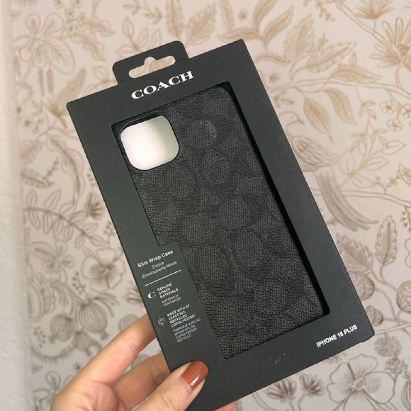 COACH CCH IPHONE 15 PLUS CASE SIGNATURE