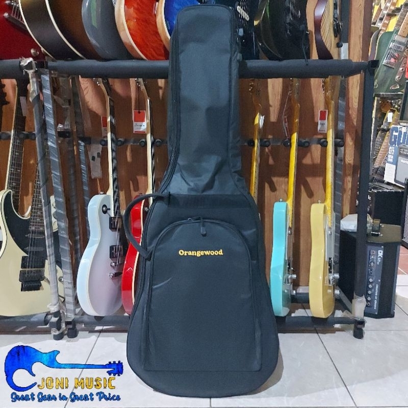 Softcase SemiGigbag Orangewood Serbaguna: Gitar Akustik Jumbo Klasik Nylon Gitar Elektrik Model BC R