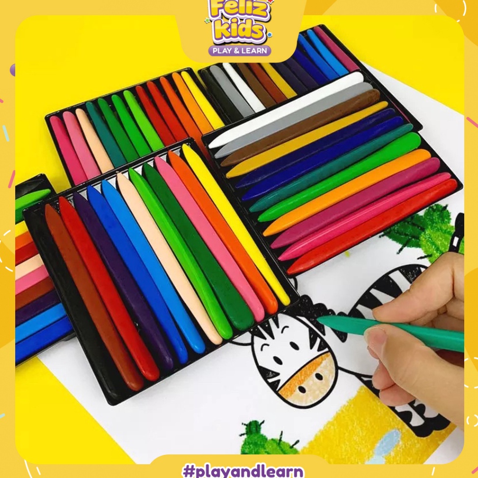 

Murah Pembelian FELIZKIDS FK6 Set Krayon Lengkap Anak Anti Air Tidak Nempel Lengket Kotor di Tangan Crayon Set Sekolah Plastik Non Toxic Magic 122436