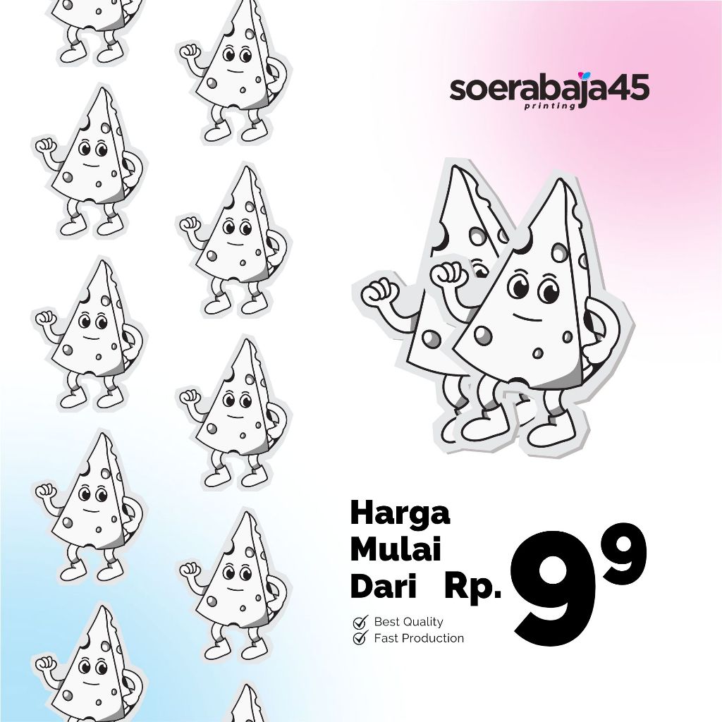 

CETAK STIKER DIECUT BONTAQ MURAH / Stiker Diecut Label Brand / Label Makanan / Label Minuman / Stiker Bontaq Murah