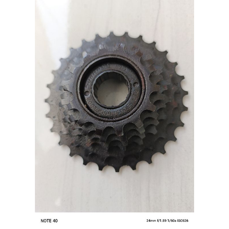 fherewell sepeda mtb jadul merk sunrace indek roots 14-28 nos kode 1992