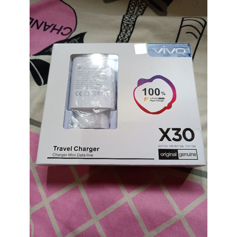 Charger VIVO V20SE V21 Y53S ORIGINAL 100% FLASH CHARGER 33W + Kabel Garansi