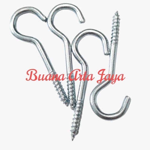 Skrup Gantungan / Skrup Tanda Tanya / Skrup Ulir Gantungan Cantolan Burung