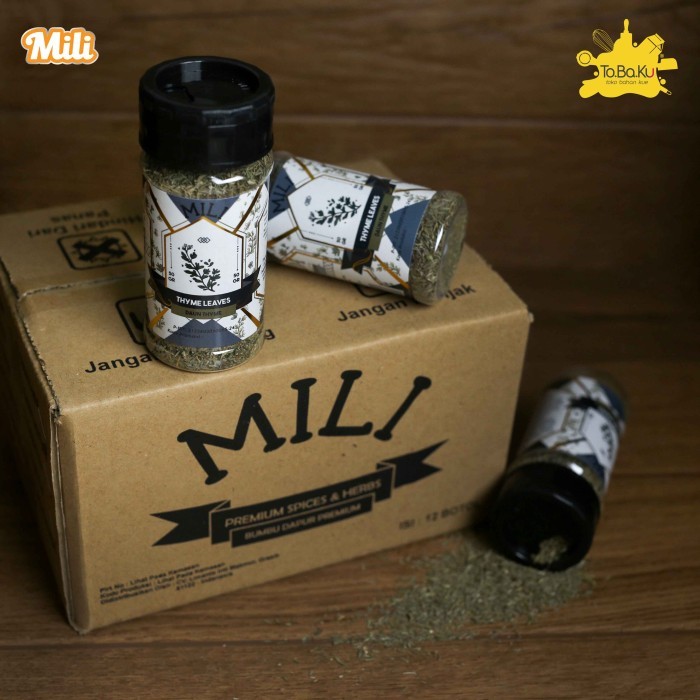 

Mili Daun Thyme 20gr (Per-pcs)