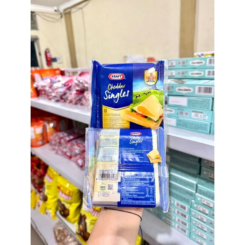 

KEJU KRAFT CHEDDAR SINGLES ISI 8