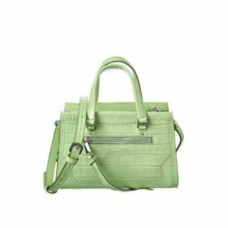mj bag mini cruiser croc satchel pear