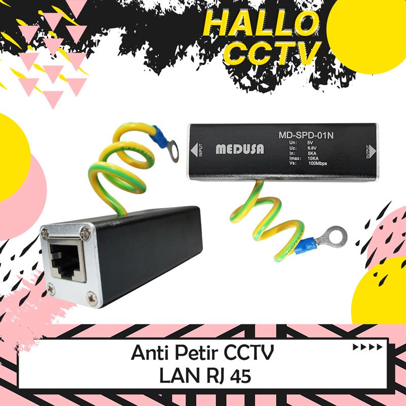 Anti Petir Surge Arrester RJ 45 LAN
