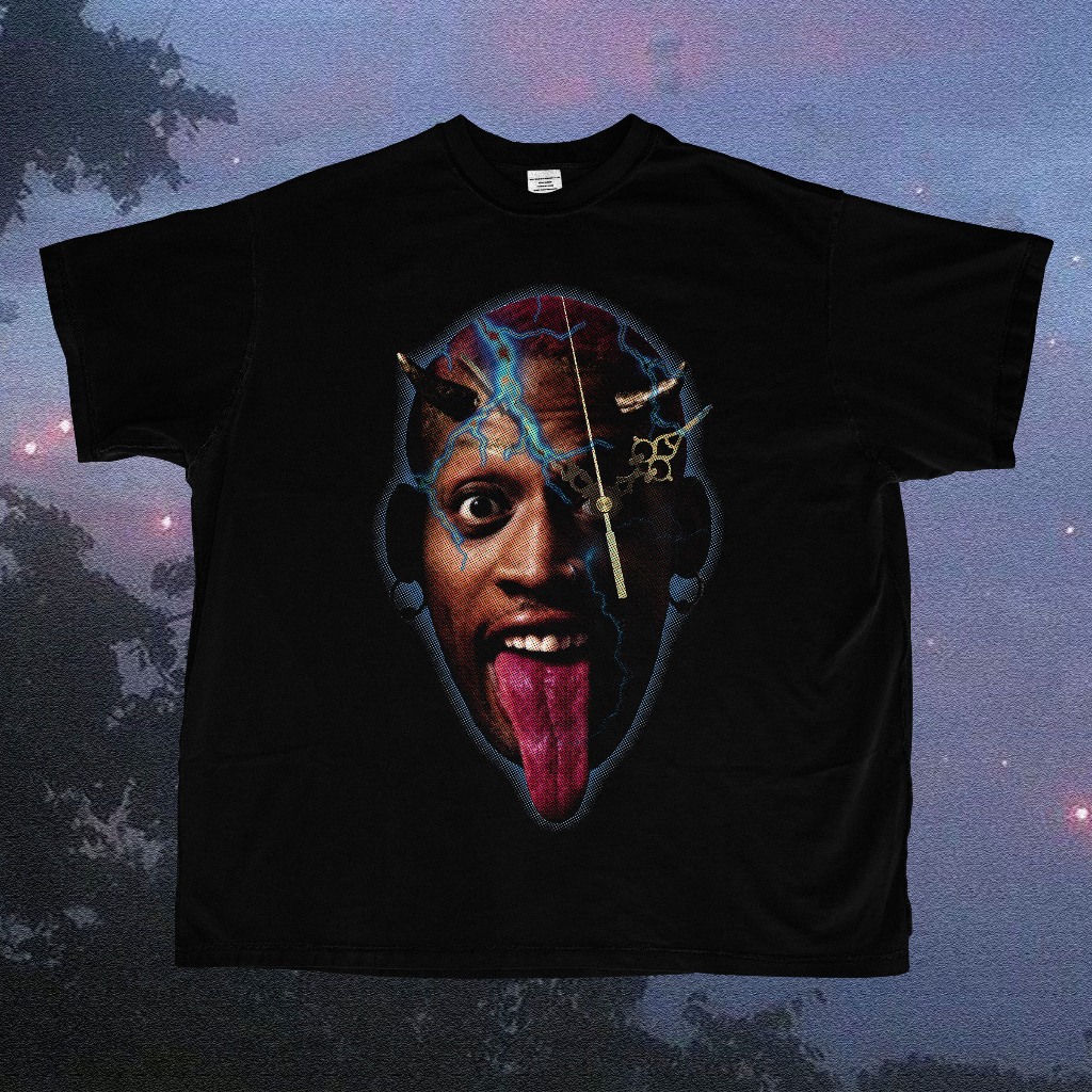 DENNIS RODMAN X01TEE / GRAPHIC TEE Kaos Pria