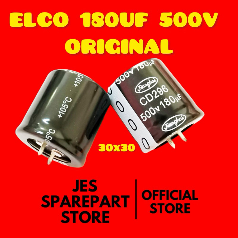 ELCO 180uf 500V ORIGINAL