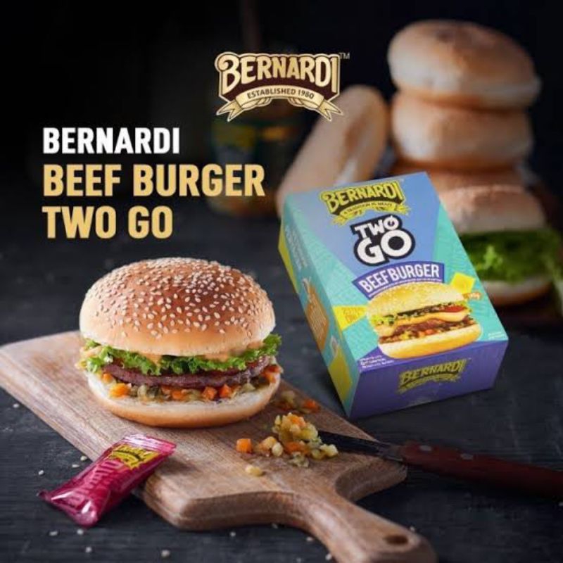 

Bernardi Beef Burger Two Go
