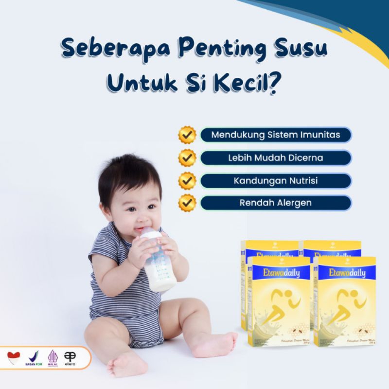 

Susu Etawa Plus Madu 200g Meningkatkan Daya Ingat Anak Dan Pertumbuhan Tulang Anak
