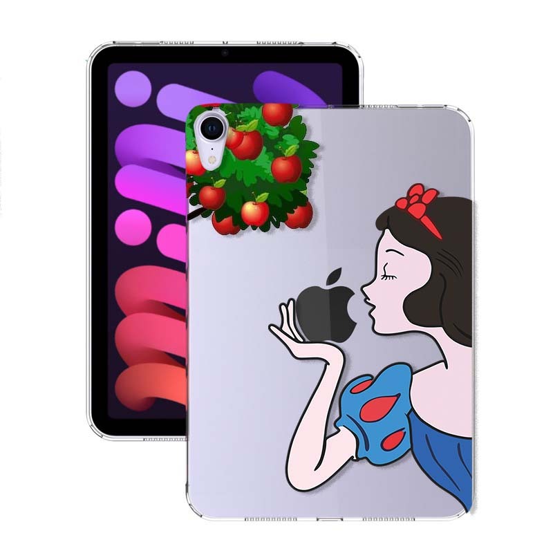 Casing ipad for iPad Air 4 3 2 1 Softcase ipad motif Snow white protective case