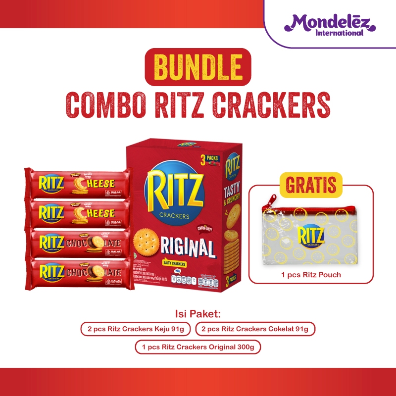 

[ BUNDLE COMBO RITZ CRACKERS ] - Paket FULL Crackers RITZ Jajanan Biskuit Cemilan Cheese Chocolate Cookies