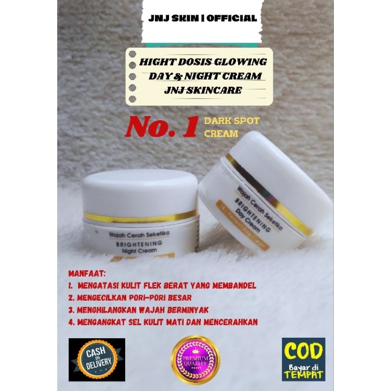 DAY & NIGHT CREAM JNJ SKINCARE (Dosis Tinggi)