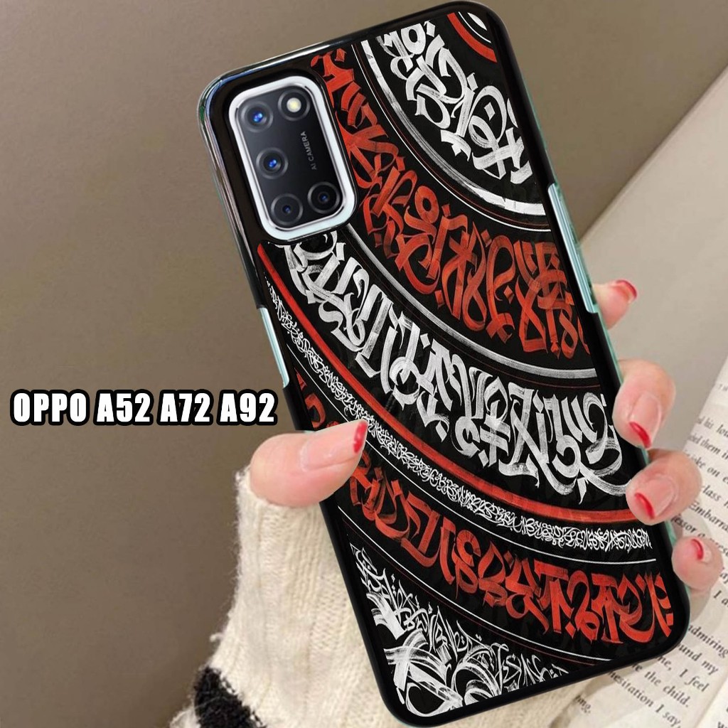 Case Glossy , Case OPPO A52 A72 A92  , Motif Keren- Silikon - Case Glossy - Casing - Terlaris - Terb