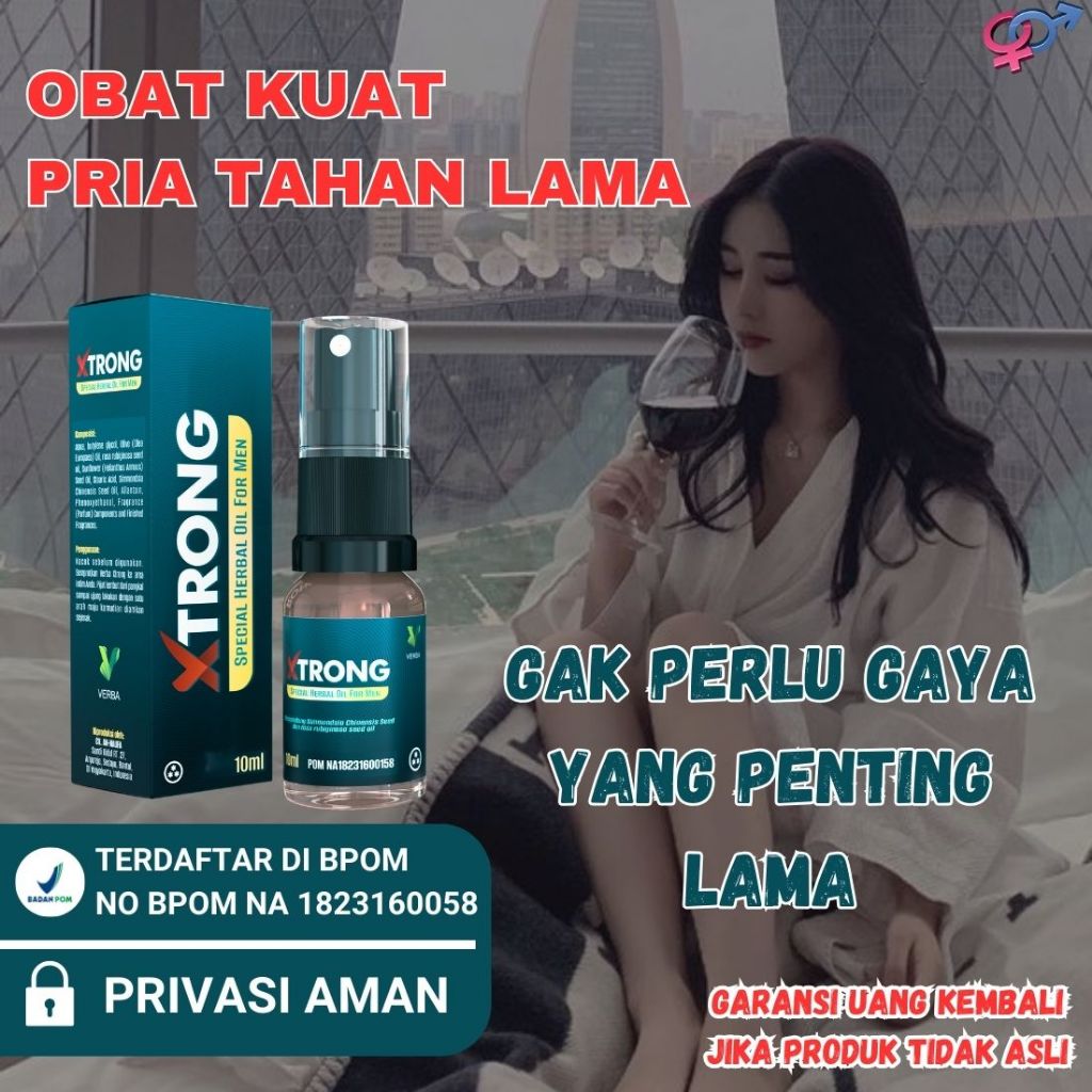 Xtrong spray tahan lama sex pria Ori
