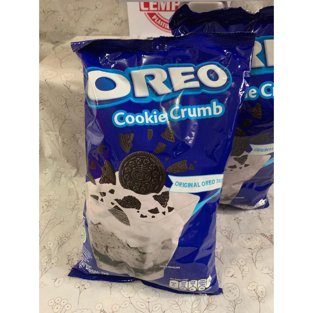 

OREO COOKIE CRUMB ORIGINAL TANPA KRIM KEMASAN 1KG