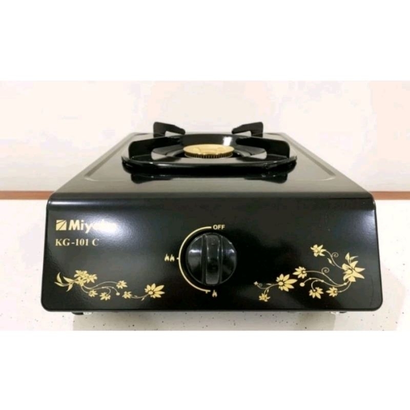 KOMPOR GAS MIYAKO KG-101C kompor gas 1 tungku kompor gas burner kuningan kompor gas dapur