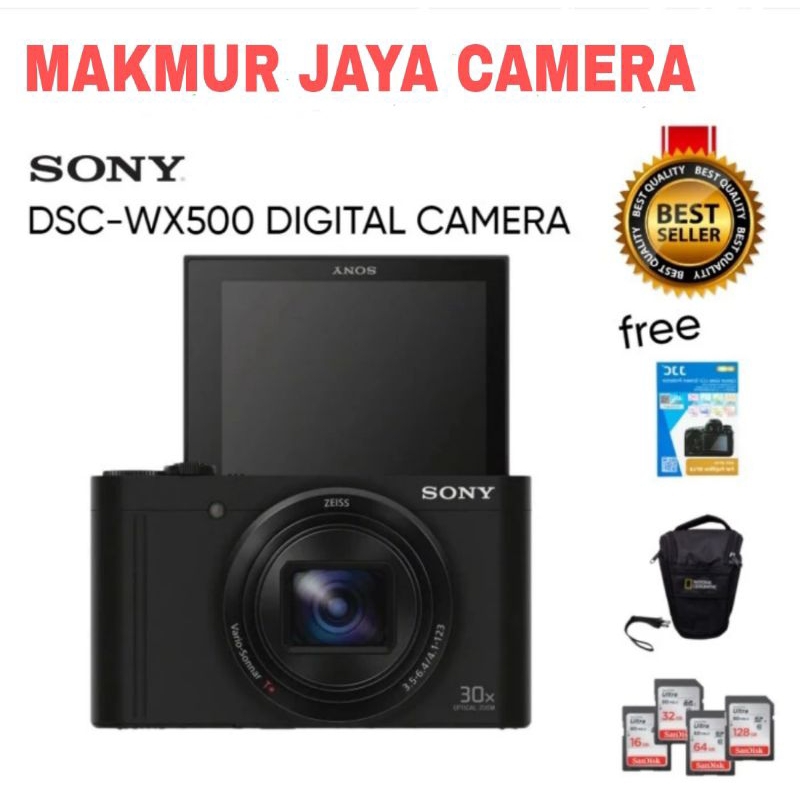 SONY CYBERSHOOT DSC-WX500 DIGITAL CAMERA