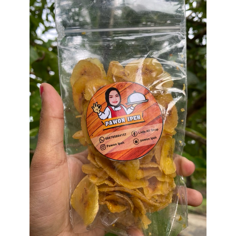 

keripik pisang original manis