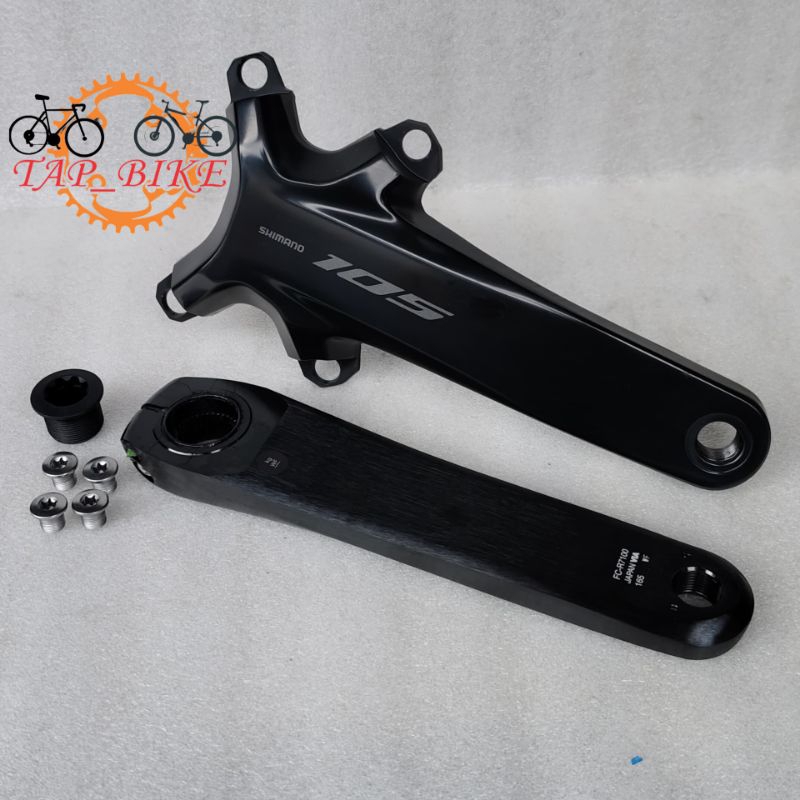 Crank Arm Shimano 105 R7100 165mm - Part GroupSet Sepeda Balap Road