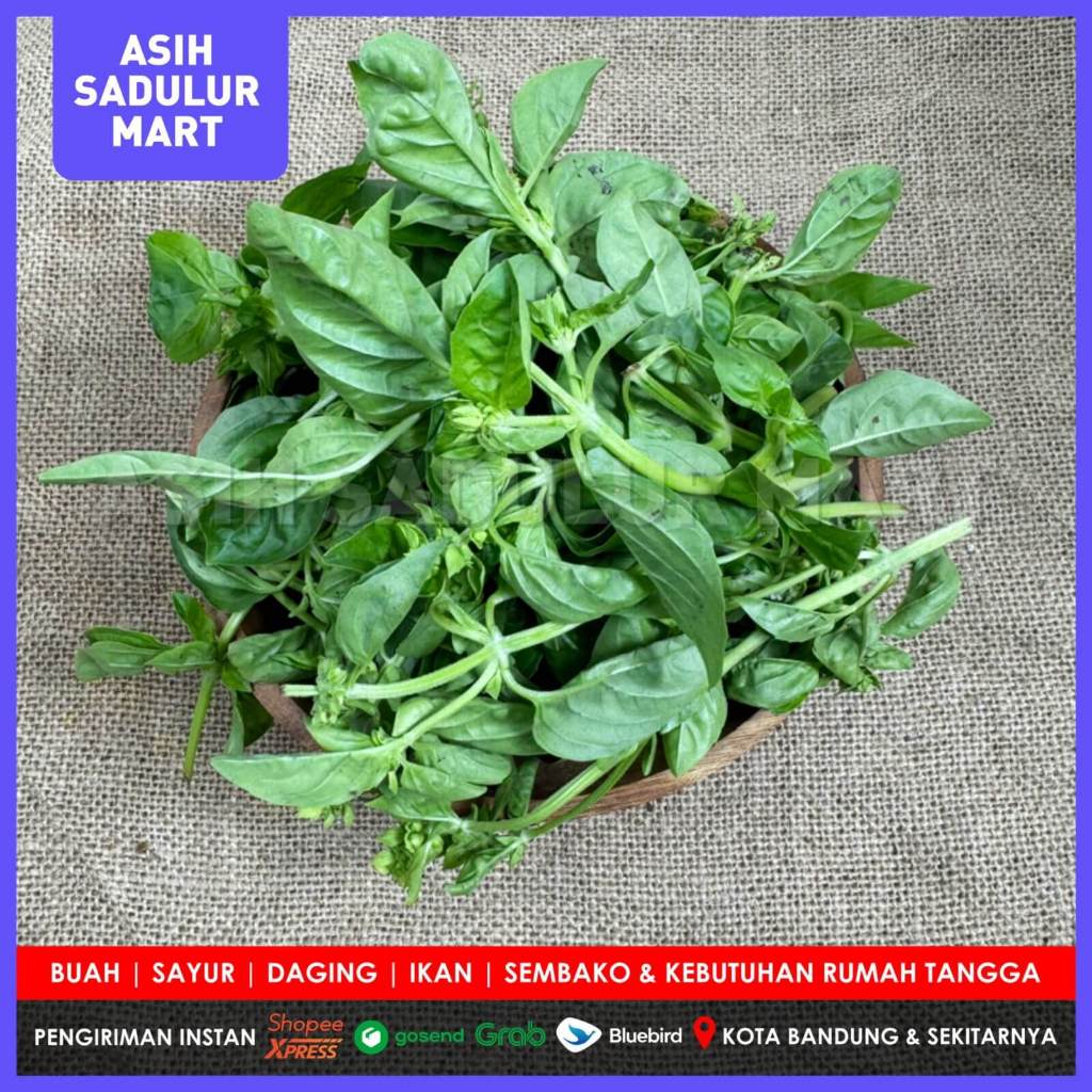 

Daun Kemangi Basil 500g & 250g Promo Bandung Asih Sadulur Mart