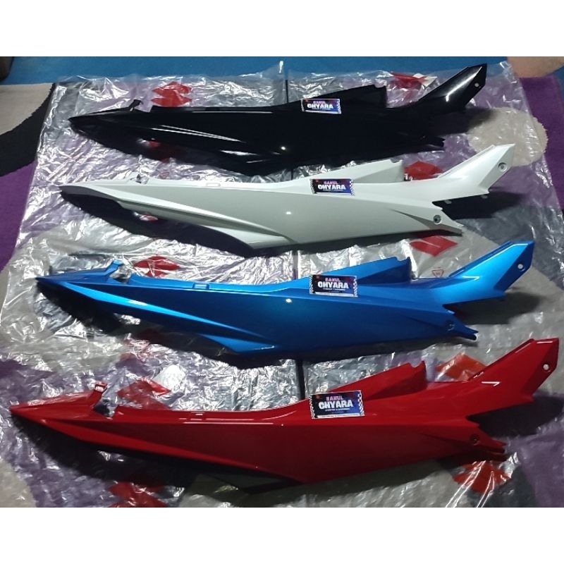 COVER FRAME BODY BODI BELAKANG SUZUKI SATRIA FU FACELIFT ( MERAH - HITAM - PUTIH - BIRU GP  ) ORIGIN