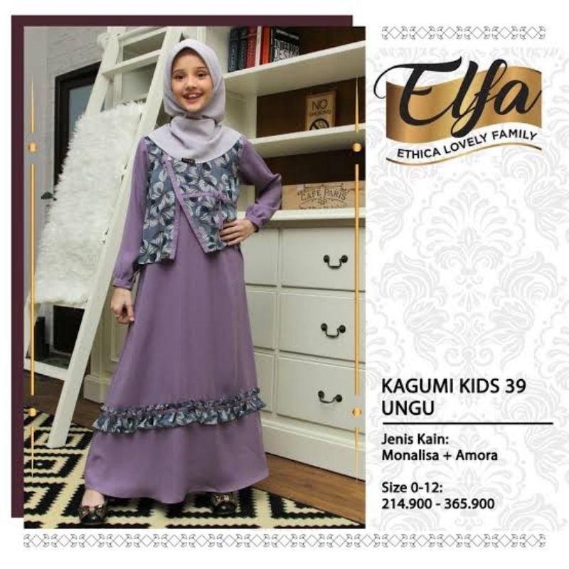 ETHICA GAMIS ANAK KAGUMI KIDS 39