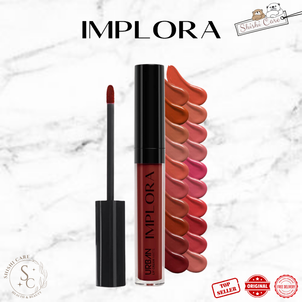 Implora Urban Lip Cream Matte 2,9gr | Lipstik Lip Gloss