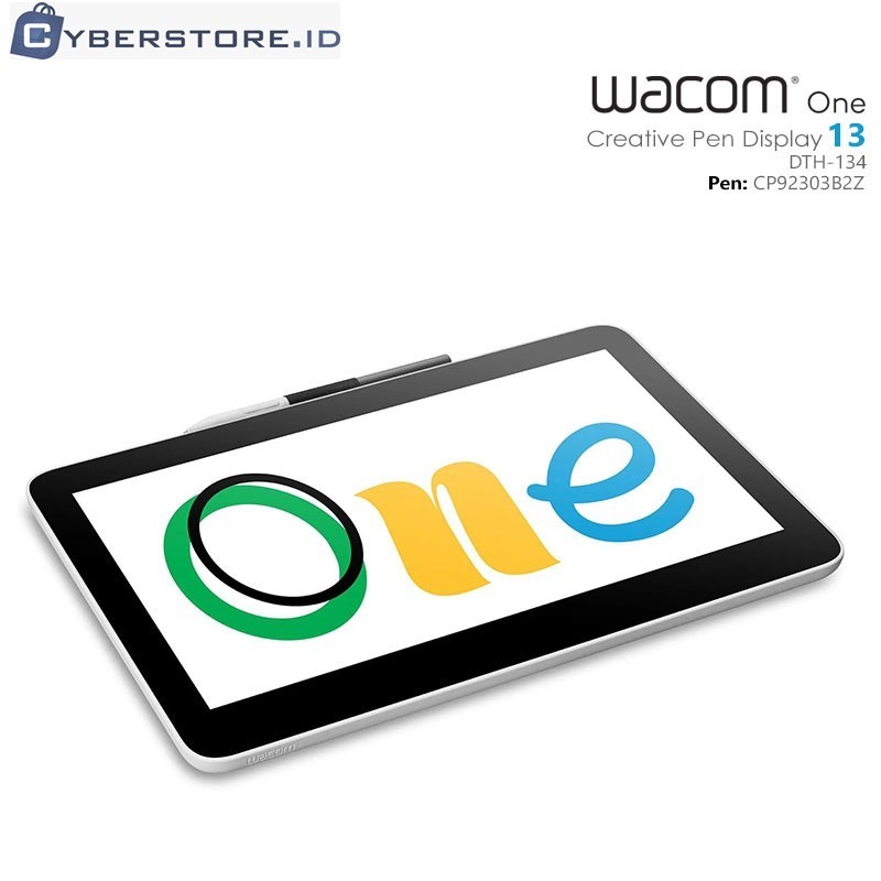 PEN TABLET WACOM ONE DTH134 Pen Display 13 Touch Pen Display [DTH-134]