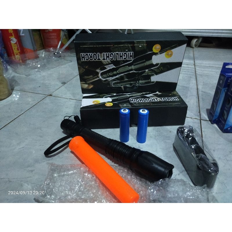 Senter police / senter pendaki /senter outdoor