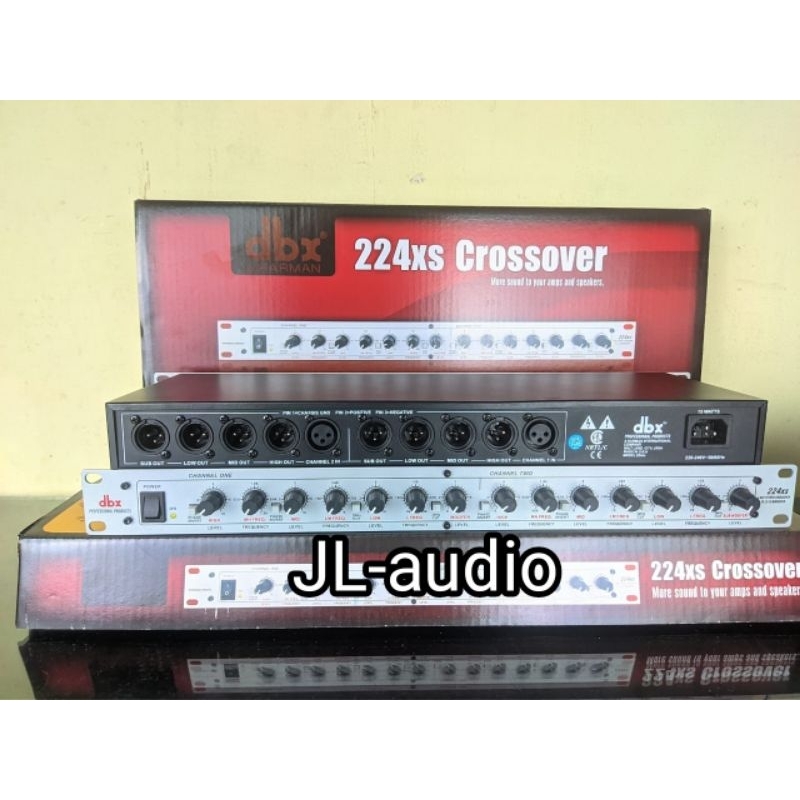 Crossover DBX 224XS 4WAY streo Plus Subwoofer/224xs
