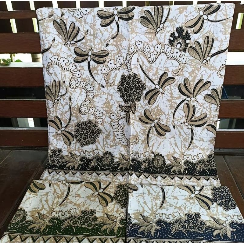 kain batik sanforized motif capung