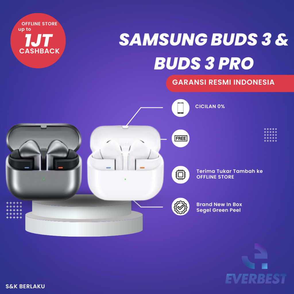 SAMSUNG GALAXY BUDS 3 & BUDS 3 PRO
