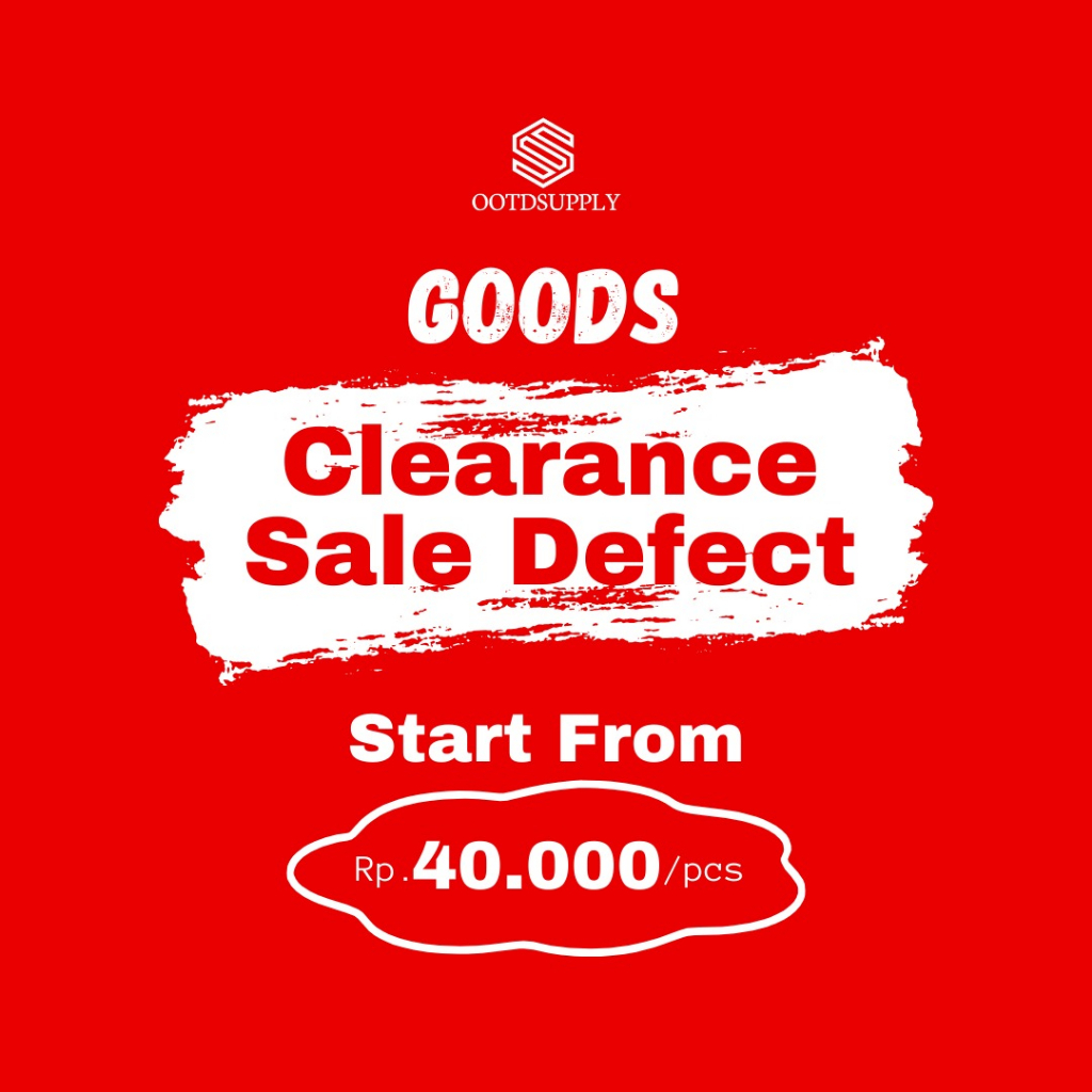 OOTDSUPPLY Clearance Sale Defect Goods