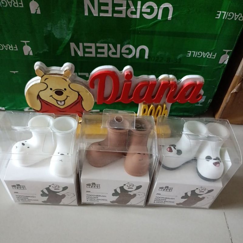 TOOTH BRUSH HOLDER we bare bears