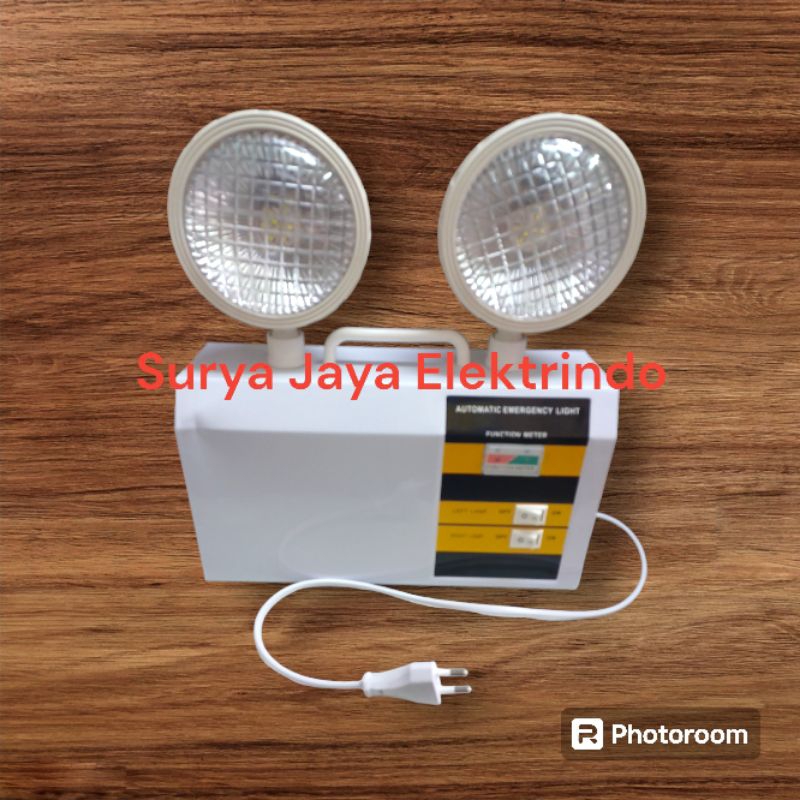 Lampu Emergency LED Mata Kucing Body Besar Oska