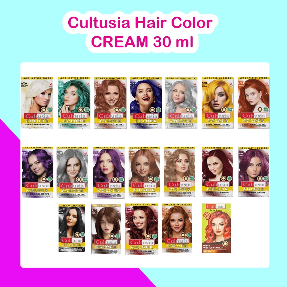 CULTUSIA HAIR COLOR