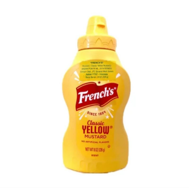 

French's classic yellow mustard