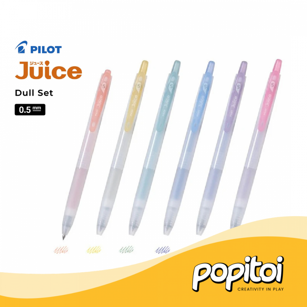 

Pilot Juice DULL Color Gel Pen 0.5 mm Pulpen Warna Warni
