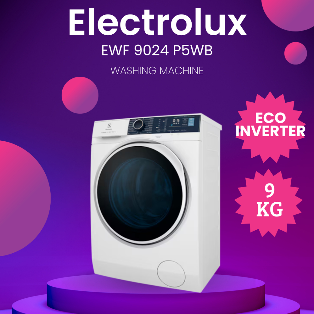 ELECTROLUX EWF9024P5WB MESIN CUCI 9Kg