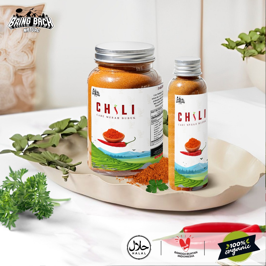 

CABE BUBUK 160gr PREMIUM ASLI DAN MURNI / CHILI POWDER ORIGINAL 100% TANPA CAMPURAN HERBAL IMUN TUBUH / REMPAH SERBUK CABAI BUMBU