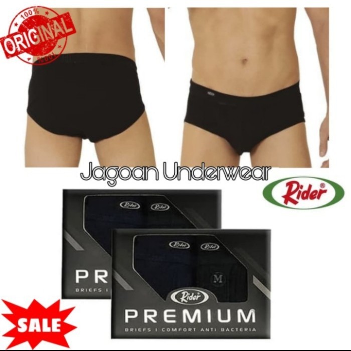 CELANA DALAM PRIA RIDER PREMIUM R 318 ISI 2PCS