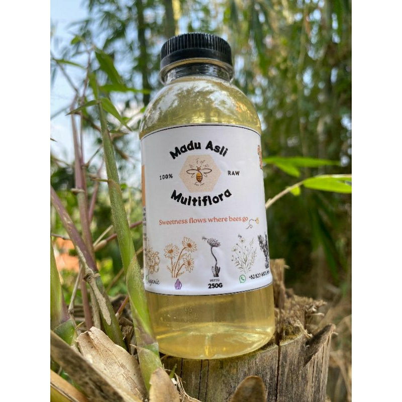 

Madu multiflora by ja'farm bee bee || Travel size || 250gram