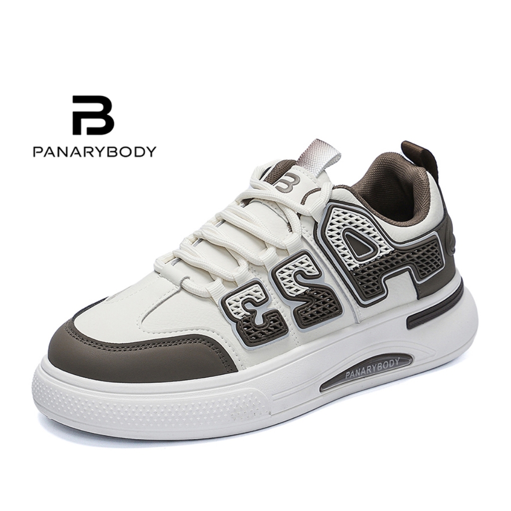 PANARYBODY Sepatu Pria Sepatu Putih Sepatu Modern QN7708 Sepatu Fashion Simple Sneakers Pria