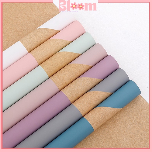 

Kertas bunga buket wrapping paper Bicolor vintage Cellophane kb6055