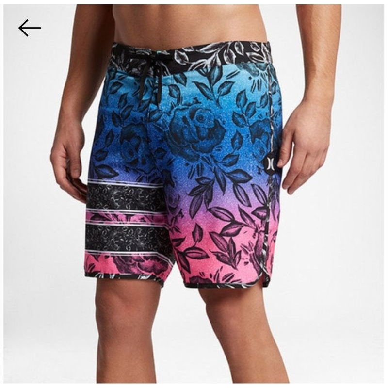 shortpant celana pendek surfing hu7ley second branded preloved original size s