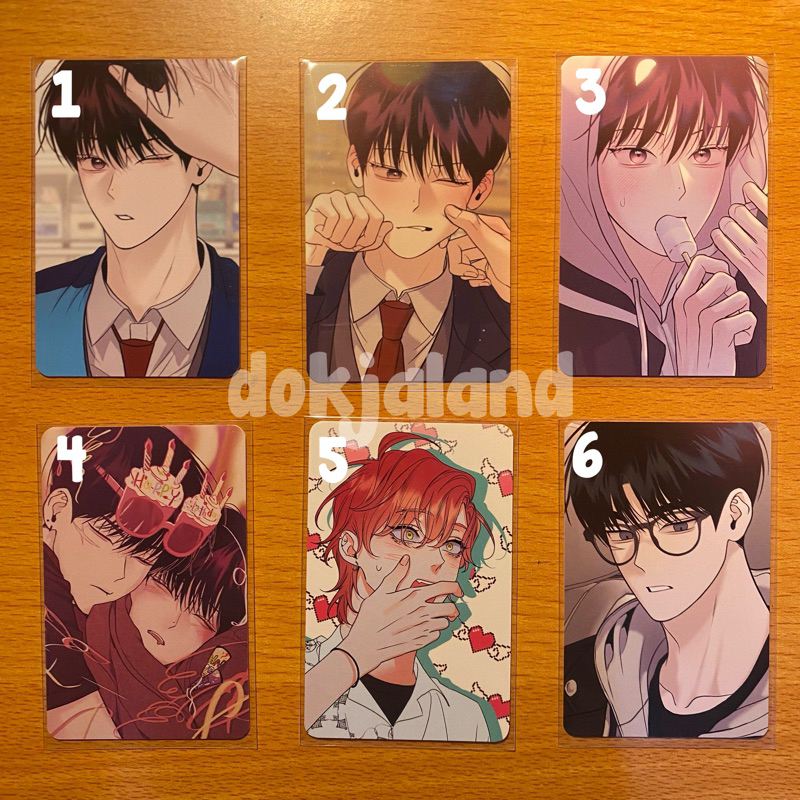 LEZHIN RPC Random Photocard STD Save The Day Wolgu Monday Savior and HT Honey Trouble