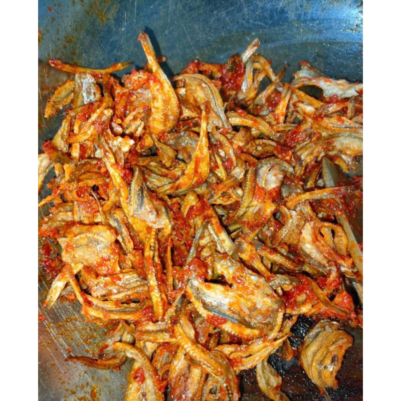 

Ikan asin balado