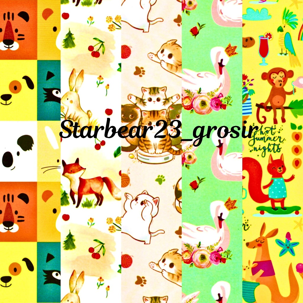 

KERTAS KADO BABY SHARK/ANIMAL AND FRIENDS RAY